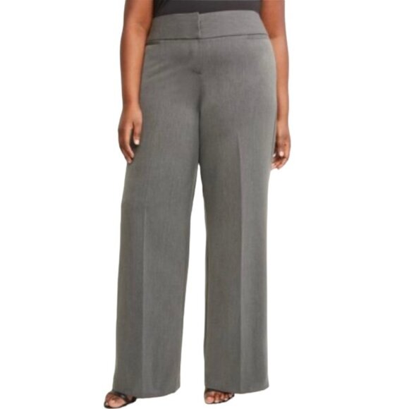 Lane Bryant Pants - Lane Bryant The Allie Trousers Charcoal Grey Size 24
